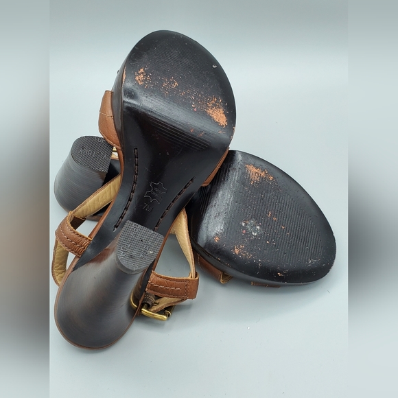 Michael Michael Kors brown leather sandals - Picture 8 of 8